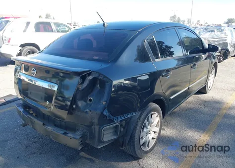 2012 Nissan Sentra 2.0 S из США, поврежденный, VIN 3N1AB6AP9CL606484